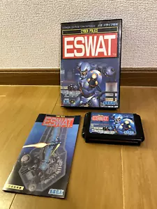 ESWAT Cyber Police Mega Drive Japan (box/manual) - Picture 1 of 17