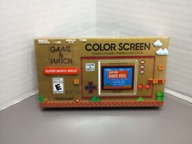 Nintendo Game & Watch Super Mario Bros Color Screen New In Box