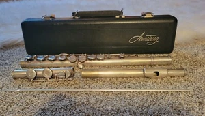 Vintage W.T. Armstrong Flute - Model 102 K5631 - Made in Elkhart, IN - With Case - Picture 1 of 16