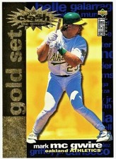 MARK MCGWIRE - 1995 COLLECTOR'S CHOICE YOU CRASH THE GAME GOLD SET EXCHANGE