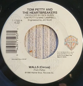 Tom Petty and the Heartbreakers "Walls (Circus) / Walls (no. 3)" weak VG+ - Picture 1 of 3