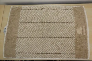 Retro Burberrys 80er WESTDEUTSCH Handtuch braun weiß Streifen 21 x 14 Zoll - Bild 1 von 6