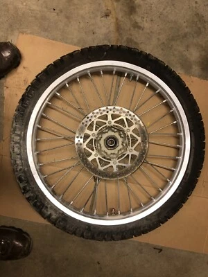 99-01 yamaha wr-400f, wr-426f переднее колесо с тормозом, 5BF-25111-01-00 - Изображение 1 из 4