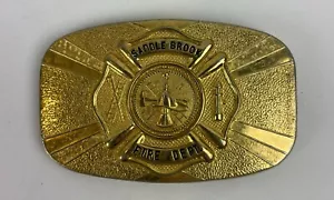 Saddle Brook Fire Dept. Belt Buckle - Picture 1 of 2