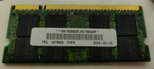 Lenovo 40Y8404 2GB PC2-5300 SoDIMM for Thinkpad R61 T60 T60P T61 X60 - Picture 1 of 2