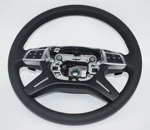 Original Mercedes Lenkrad Leder G-Klasse W166 X166 W463 GLS GLE GL a1664609103 - Picture 1 of 4