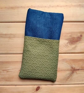 CUSTODIA CELLULARE CUSTODIA CELLULARE calza cellulare TESSUTO HANDMADE cinturino PER IPHONE 16 Pro Max - Foto 1 di 6