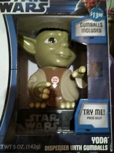 2013 Gallerie Star Wars YODA Talking Gumball Candy Dispenser.gumballs not G4 - Picture 1 of 1