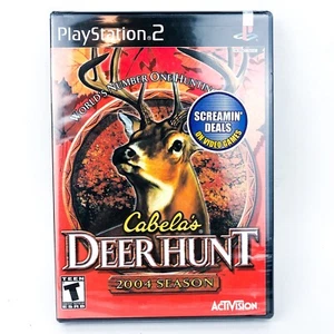 Cabela's Deer Hunt 2004 NEW SEALED Season Ps2 New 9 Different Deer Species NIB - Picture 1 of 5