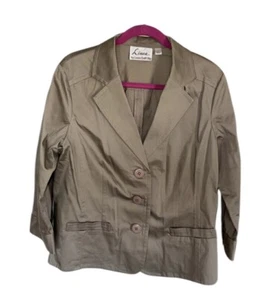 LINEA by Louis Dell'Olio Damen Short. Schal olivgrün Größe L - Bild 1 von 14