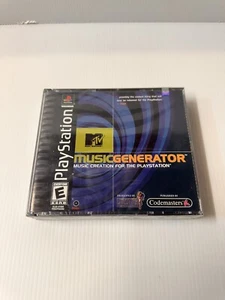 MTV Music Generator CIB con scheda Reg (Sony PlayStation 1 PS1, 1999) testato come nuovo! - Foto 1 di 7