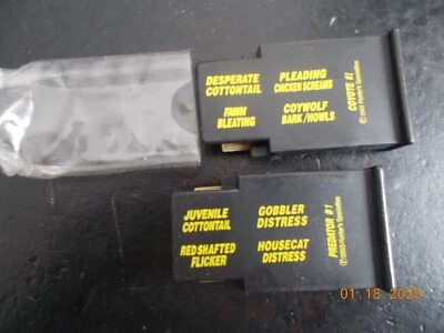 2 Johnny Stewart Digital Mem Cards for Preymaster Caller Predator #1 & Coyote #1 - Image 1 of 4