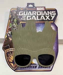 Sun-Staches Costume Sun Glasses Halloween Marvel Guardians of the Galaxy Groot - Picture 1 of 4