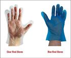Disposable TPE Vinal Food Service Gloves 2 Mil Choose Your: Color | Size | Pack