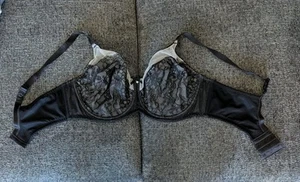 Wacoal Bra Under Wire And Lace Size 38DD Black & WhiteBrand New Wot - Picture 1 of 14