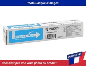 TK-5195C Kyocera Mita TASKALFA 306CI Kit de Toner Cyan - Photo 1/4