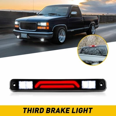 For 1988-1998 GMC Chevrolet C1500/K1500 Third Brake Light Cargo Waterproof Smoke - Imagem 1 de 4