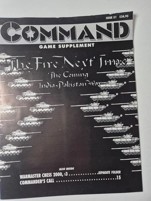The Fire Next Time (from Command 51), XTR Corp, VGC, game only, ctrs unpunched - Image 1 of 4