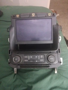 2016 Chevy Tahoe Radio Control Panel With Display Screen OEM "FULLY TESTED" - Picture 1 of 1