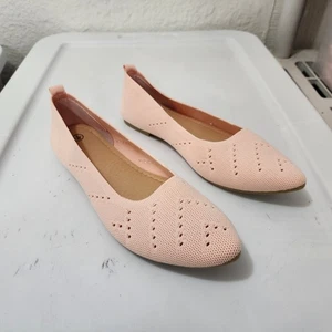 Damen Strick Ballerinas elegant bequem spitz zulaufend Ballerinas faltbar Größe 9 - Bild 1 von 12