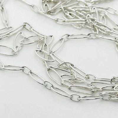 34" Tiffany & Co Large Oval Link Necklace in Sterling Silver AUTHENTIC - Image 1 of 4