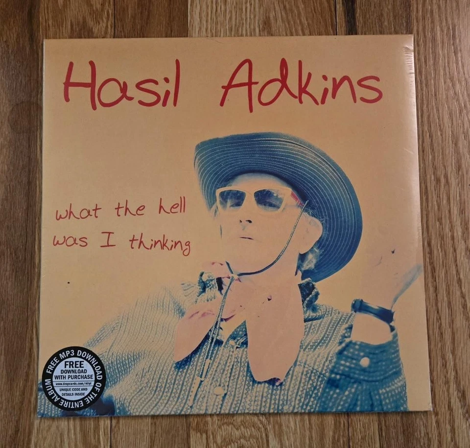 Hasil Adkins WHAT THE HELL WAS I THINKING LP SEALED - Rockabilly Foto 1 de 1