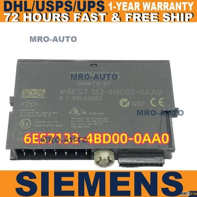 New Siemens 6ES7 132-4BD00-0AA0 6ES7132-4BD00-0AA0 SIMATIC DP Modules for ET200S - Image 1 of 4