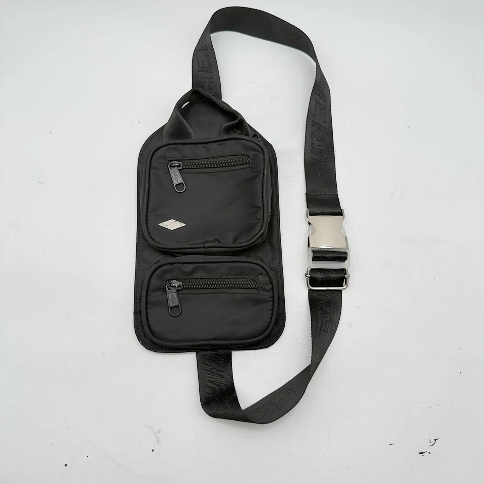 Skechers Accessories Setter Black Nylon Unisex Waist Chest Bag - Image 1 of 4