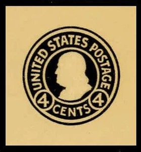 SCOTT #U441 VERY FINE MINT CUT SQUARE - Bild 1 von 2