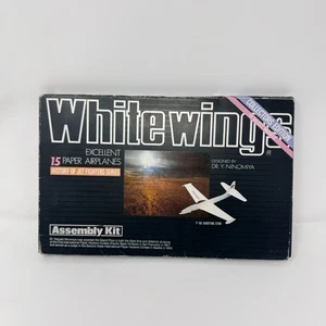 VTG 1992 White Wings Collectors Edition 15 Paper Airplanes Jet Fighters - Picture 1 of 2