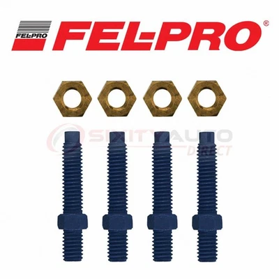 Fel-Pro Exhaust Flange Stud & Nut for 1987-1996 Ford F-250 4.9L 5.0L 5.8L sd Foto 1 de 4