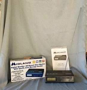 Midland 74-200 NOAA ricevitore monitor allarme pericolo radio digitale per tutte le condizioni atmosferiche - Foto 1 di 14