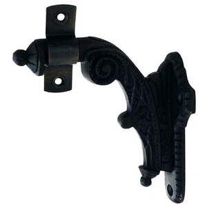 Victorian Web Hand Rail Bracket in Oil Rubbed Bronze - Picture 1 of 2