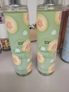 BATH & BODY WORKS CUCUMBER MELON 25TH ANNIVERSARY BODY MIST 8 OZ (LOT OF 2 PCS) - Picture 1 of 5