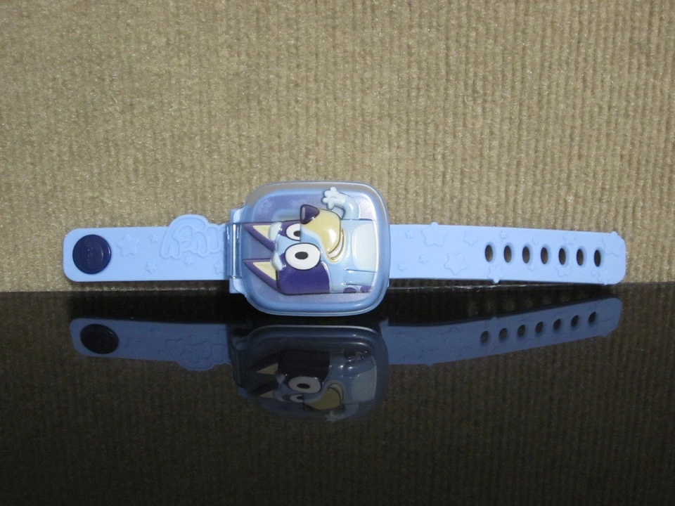 Vtech Bluey Disney Wackadoo Learning Watch Adjustable Blues Clues Tested - Image 1 of 4