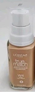 L'Oreal Paris True Match Creme-Foundation W4 natürliches Beige, 1 fl. Oz. Neu - Bild 1 von 1