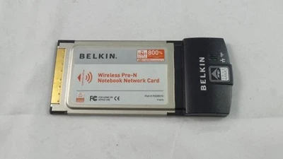 Belkin Wireless Pre-N 802.11 Notebook Network Card (F5D8010) - Image 1 of 2