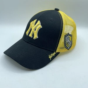 New York Yankees Hat Harry Potter Hufflepuff Yellow Baseball Cap Snapback 2024 - Picture 1 of 7