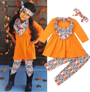 Brand New Youth Girls Texas Girl Boutique 4 Piece Halloween Outfit - Sz XS 4/5 - Picture 1 of 1