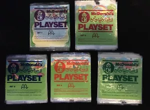 *Choose 1* 1986 McDonalds Colorforms Playset Sealed Fast Food Premium *5 Styles* - Picture 1 of 12