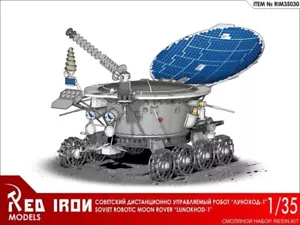 Red Iron Models RIM35030 Soviet Robotic Moon Rover LUNOKHOD-1 Model Kit 1/35 - Picture 1 of 5
