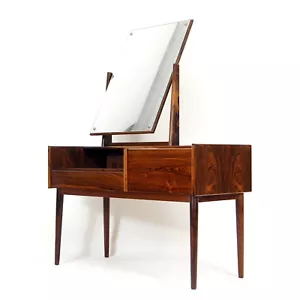 Retro Vintage Dressing Table Dresser Vanity Desk 1960s 70s Rosewood Mid Century - Picture 1 of 1
