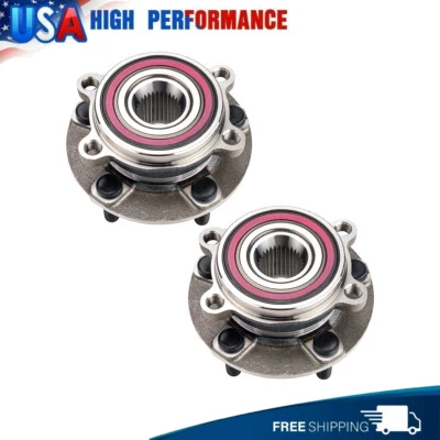 Pair (2) Front Wheel Hub Bearing For Mazda 6 2014-2018 2019 Mazda CX-5 2013-2022 Foto 1 de 4