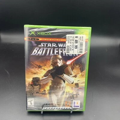 Star Wars Battlefront Xbox Original BRAND NEW Factory SEALED BLACK LABEL RARE - Image 1 of 4