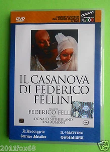 dvds film il casanova di federico fellini donald sutherland tina aumont proietti - Picture 1 of 1