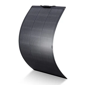 Panel Solar Flexible 100W Cargador Monocristalino Flexible para Barco RV Techos - Imagen 1 de 12