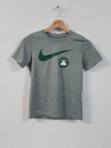 NBA - The Nike Tee Boston Celtics Kids Size Small Unisex Tee - VGC - Authentic - Picture 1 of 7
