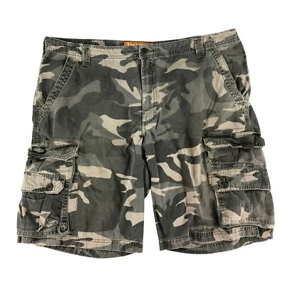 Pantalones Cortos Carga Lee Dungarees Camuflados Talla 40 Patinador Y2K Ejército Utilidad Ropa de Calle Foto 1 de 4