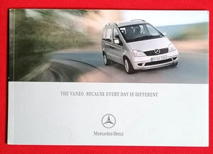 Mercedes-Benz Vaneo 2004 folleto de ventas - colores ambiente familiar tendencia - Imagen 1 de 14