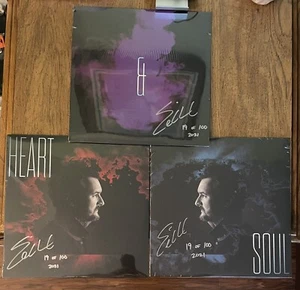 ERIC CHURCH Heart & Soul Signed Autograph White Choir Club White Vinyl Set X/100 - Picture 1 of 5